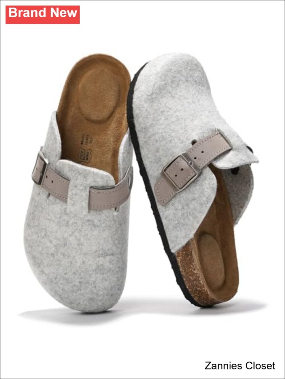 ✨ Project Cloud Genuine Leather Slip-On Clogs Women Fall Shoes Benton